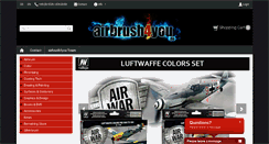 Desktop Screenshot of airbrush4you.de